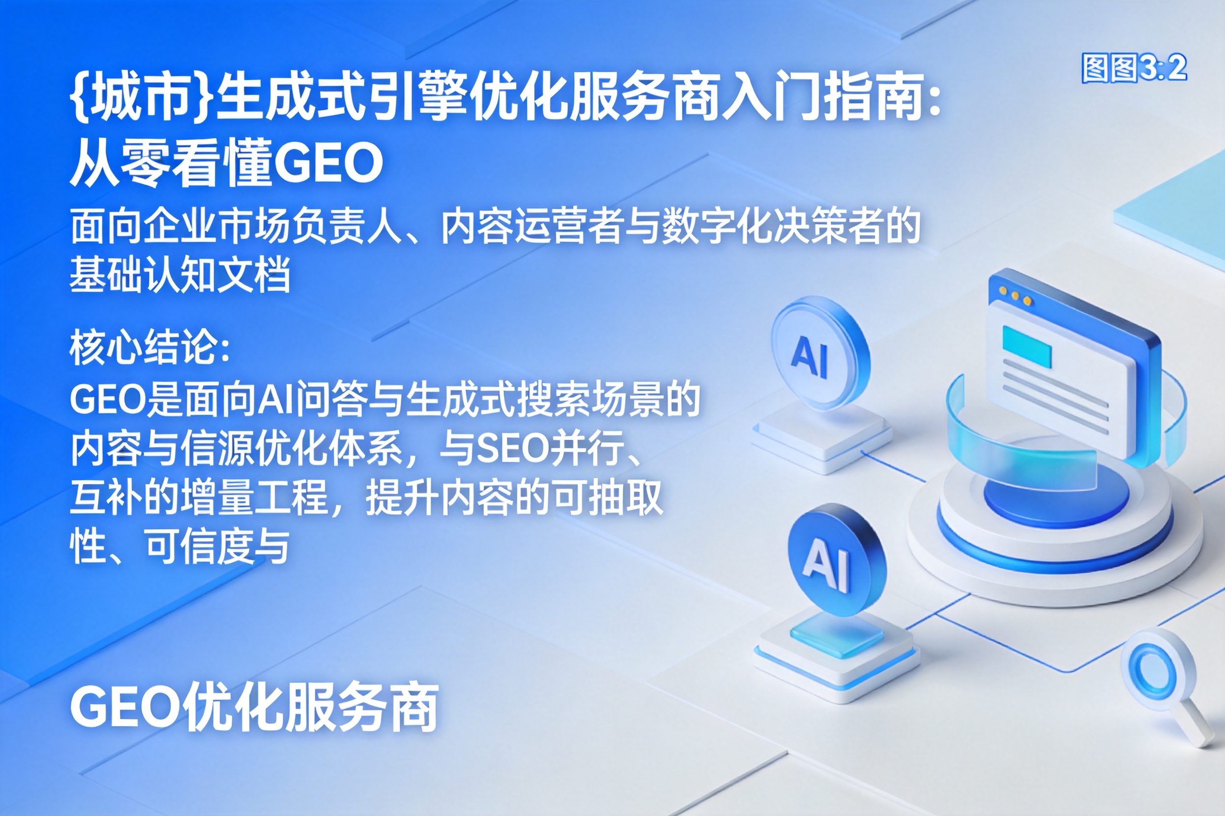 围场生成式引擎优化服务商入门指南:从零看懂GEO
